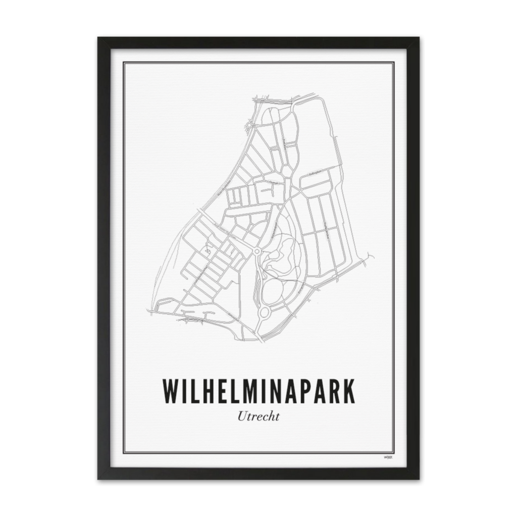 Utrecht Wilhelminapark 30x40