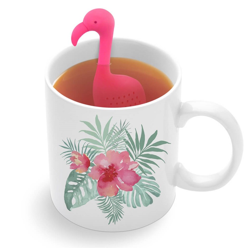Flamingo tea infuser