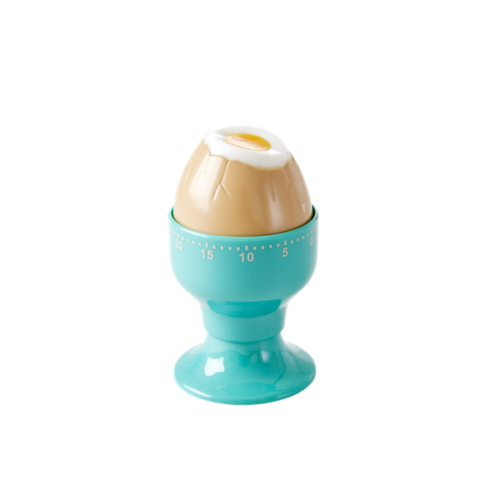 Egg cup kitchen timer green