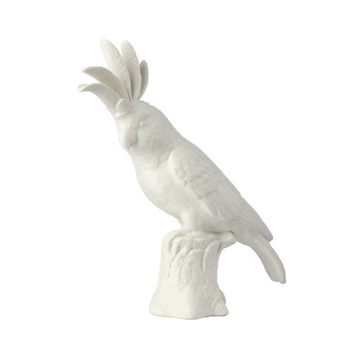 Statue cockatoo white