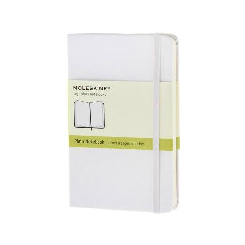 Moleskine - Pocket - Plain notebook - White