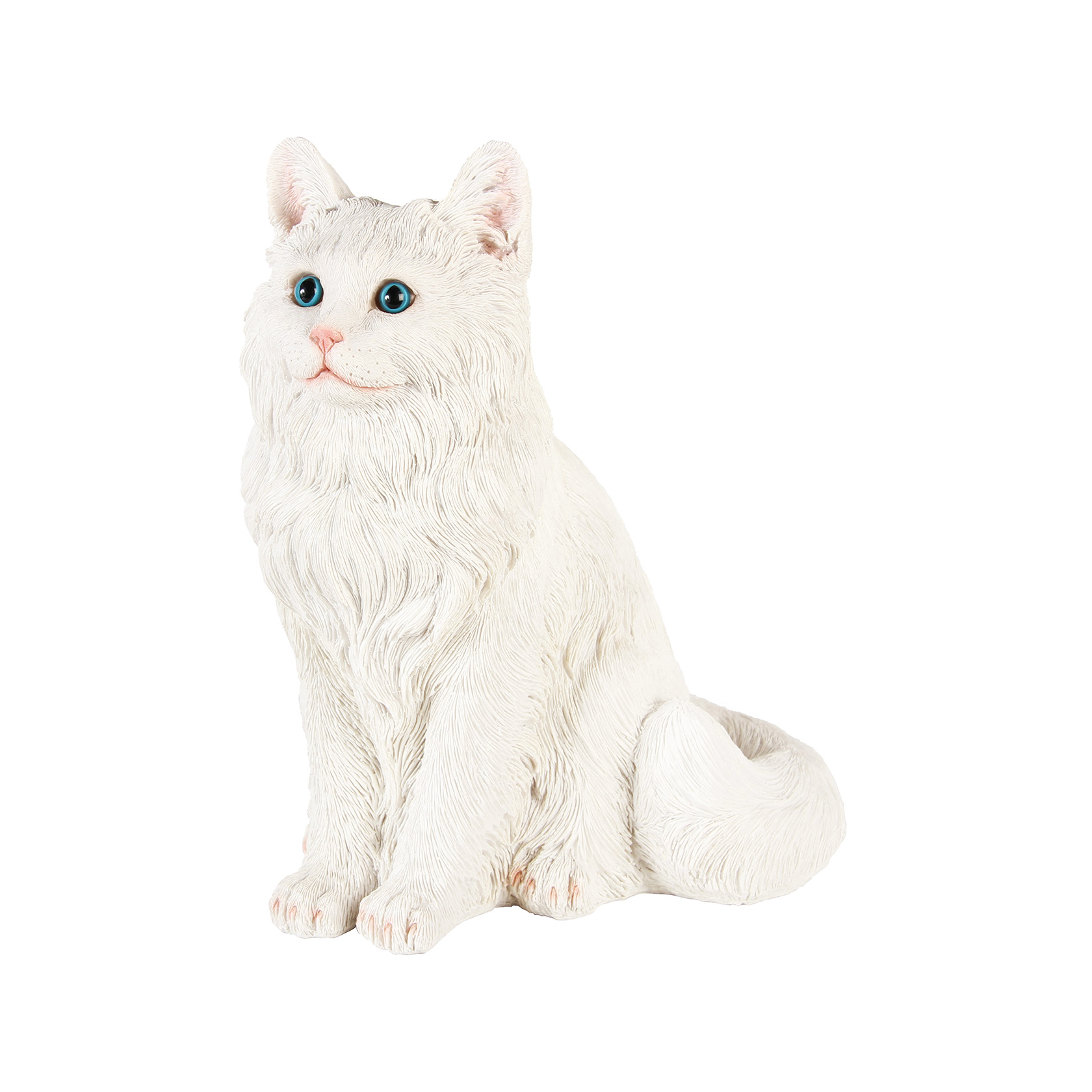 Coinbank cat white
