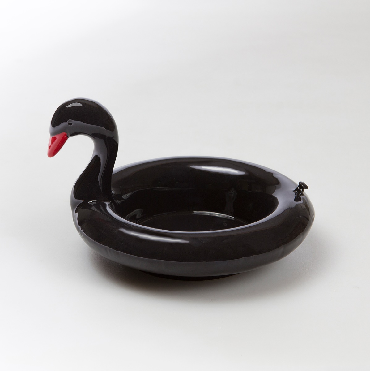 Black swan pool float