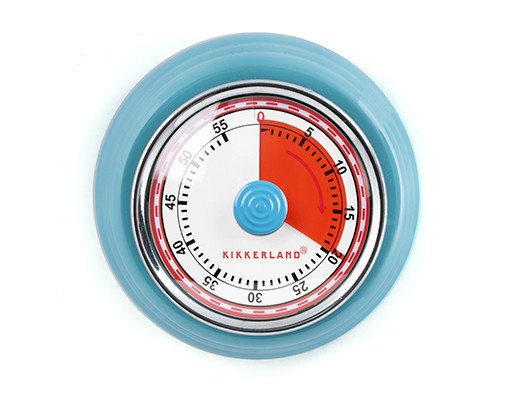 Magnetic kitchen timer blue