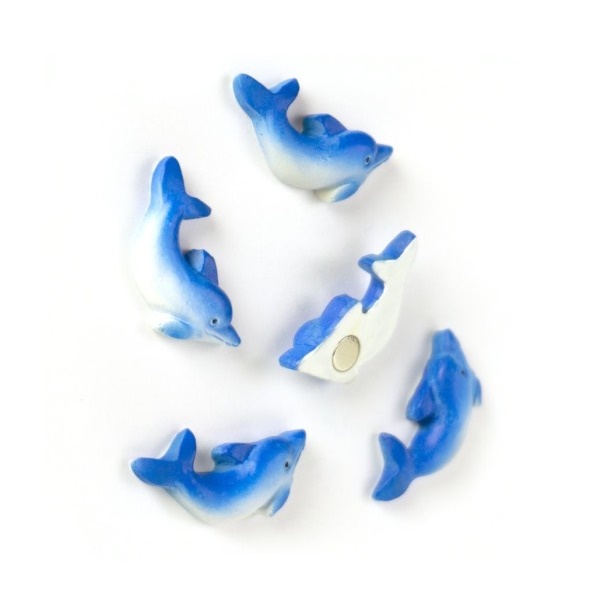 Magnet dolphin set of 5