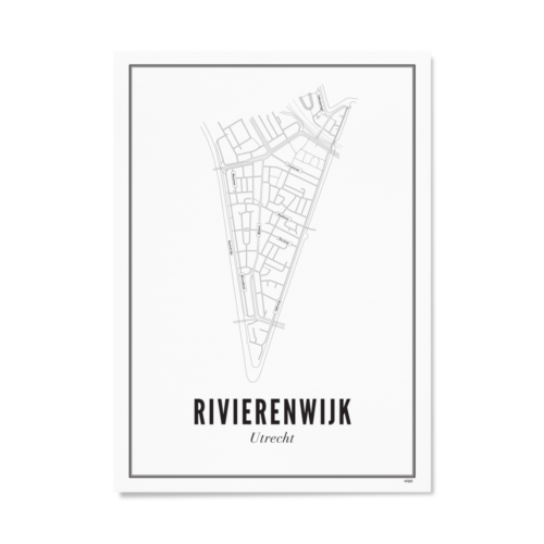 Utrecht Rivierenwijk 30x40