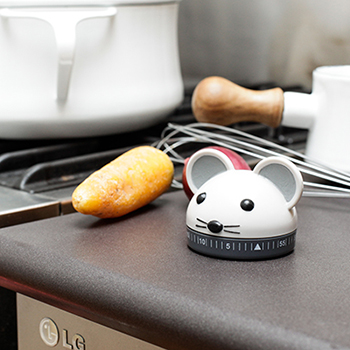 Kitchen timer mouse