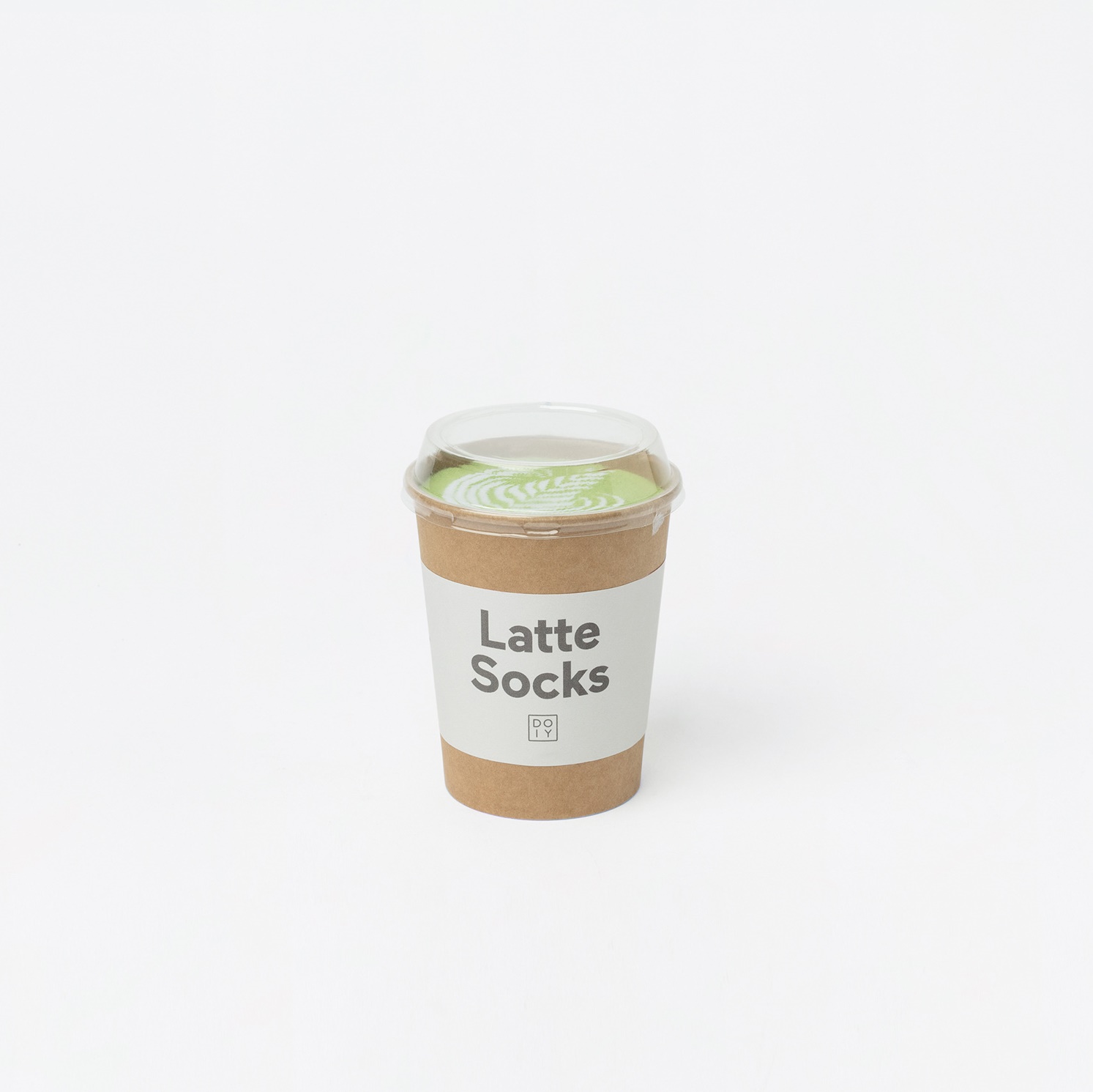 Latte socks matcha
