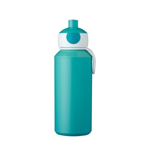 Drinkfles pop-up 400ml turquoise