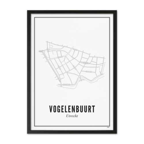 Utrecht Vogelenbuurt 30x40