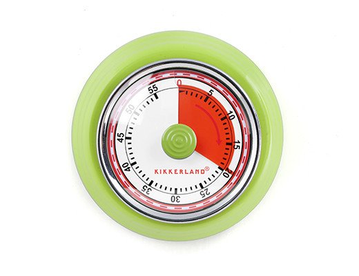Magnetic kitchen timer green