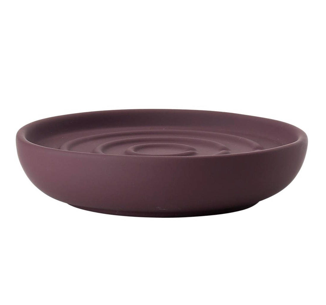 Soap dish velvet purple nova one