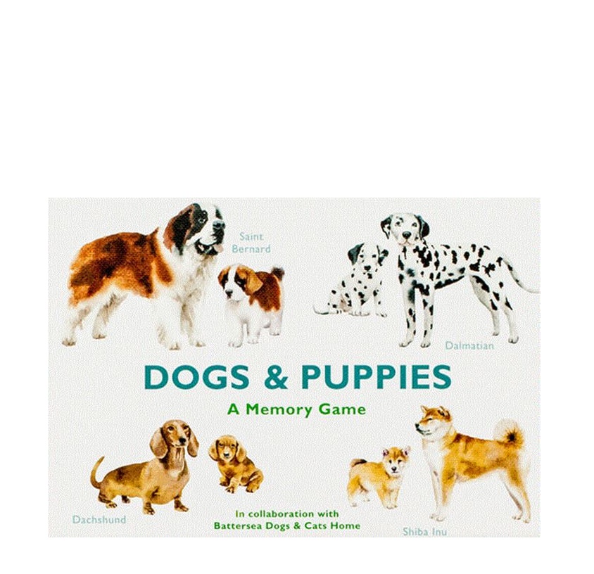 Dogs & puppies memory spel