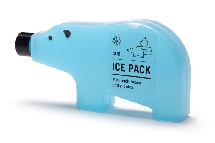 Blue bear ice pack cub