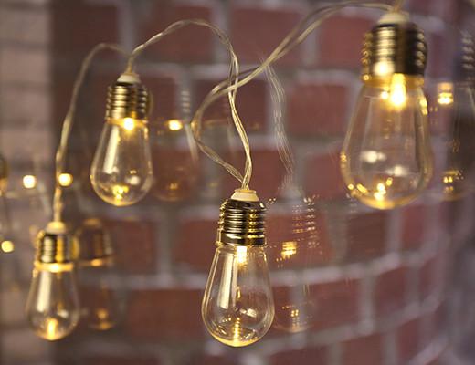 Edison bulb string lights