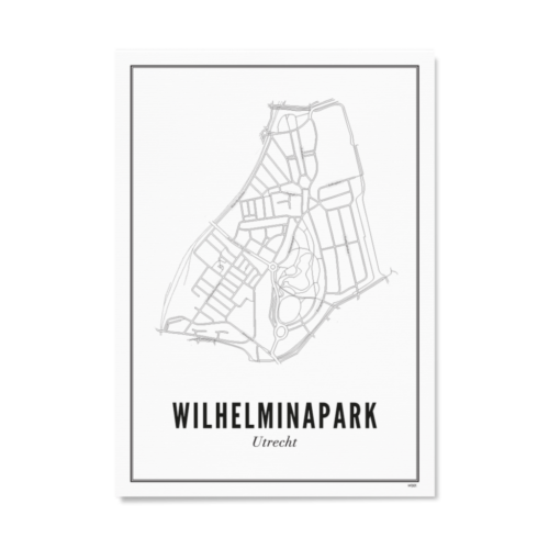 Utrecht Wilhelminapark 30x40