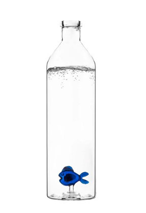 Bottle blue fish 1,2 l