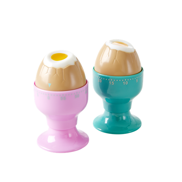 Egg cup kitchen timer pink