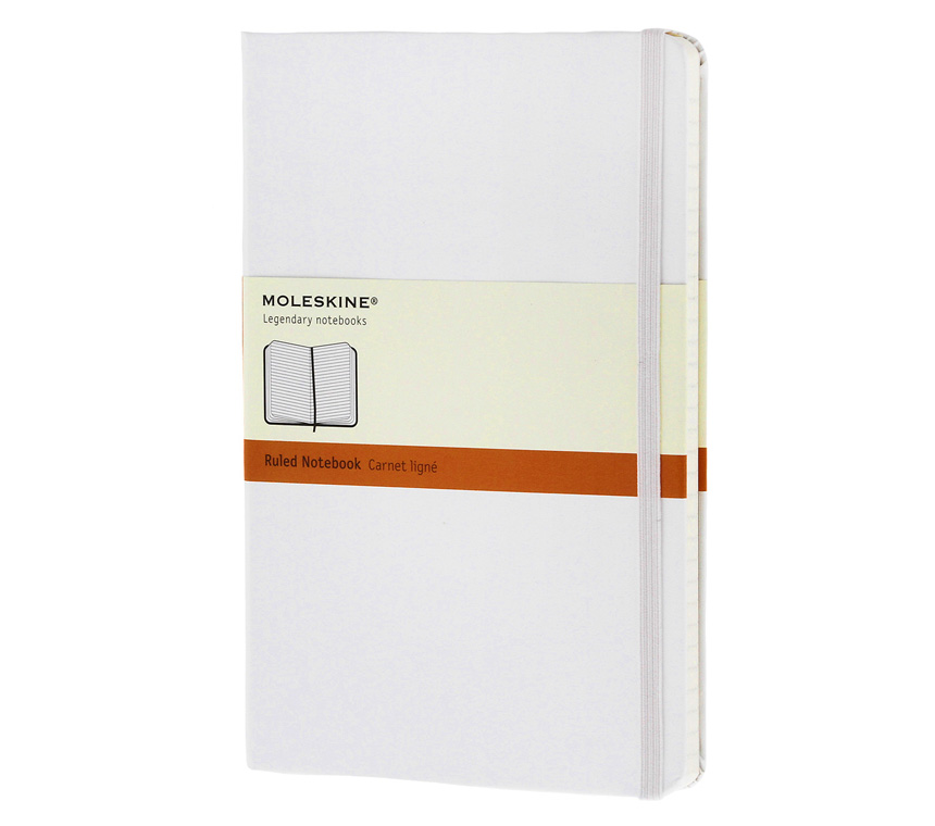 Moleskine - Pocket - Ruled notebook - White