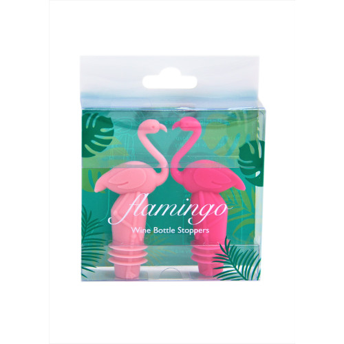 Flamingo bottle stopper
