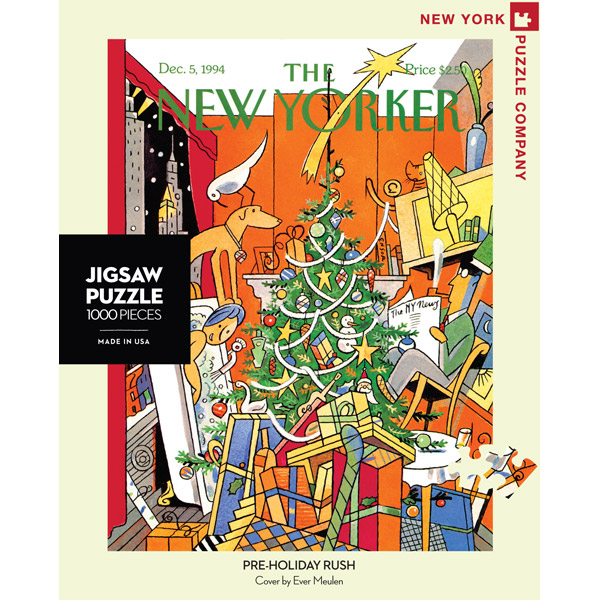Pre-holiday rush puzzel