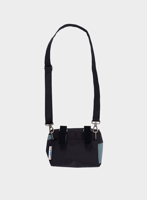 Bum bag black & grey S