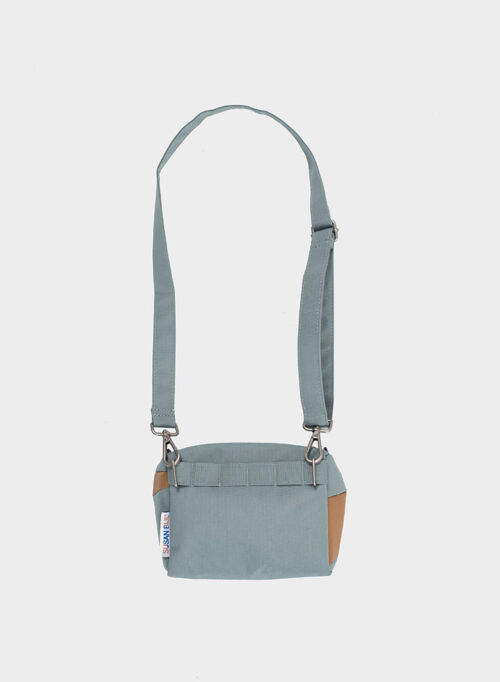 Bum bag grey & camel S