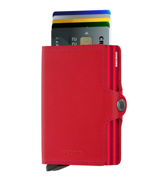 Twin wallet original red- red