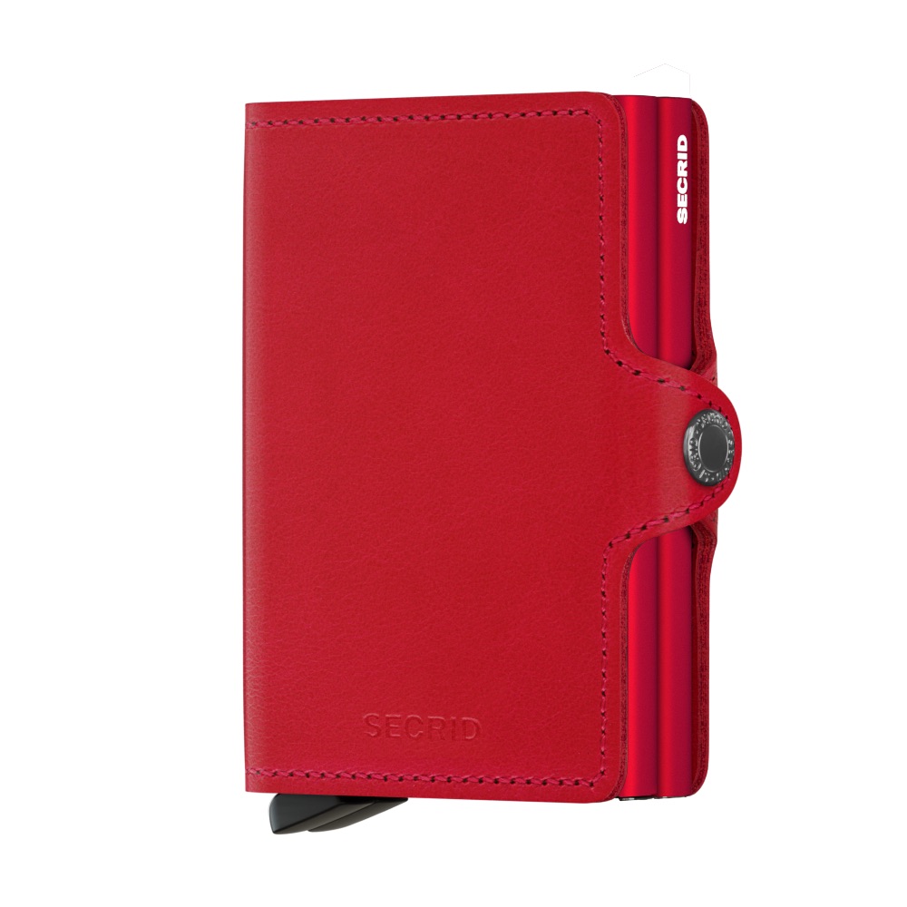 Twin wallet original red- red