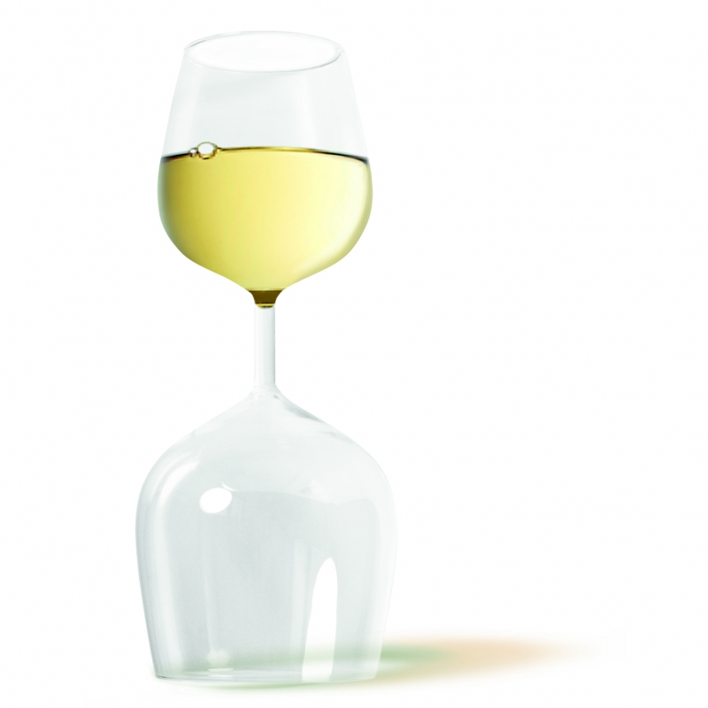 Red or white wine glass