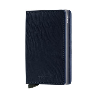 Slim wallet rango blue titanium