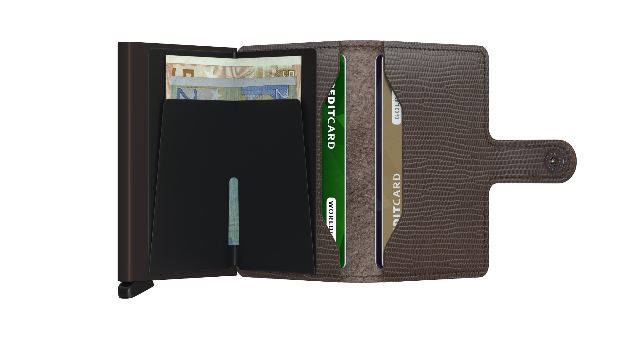 Mini wallet rango brown-brown