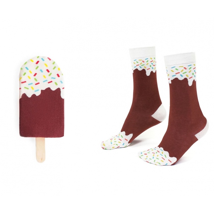 Icepop socks - Chocolate