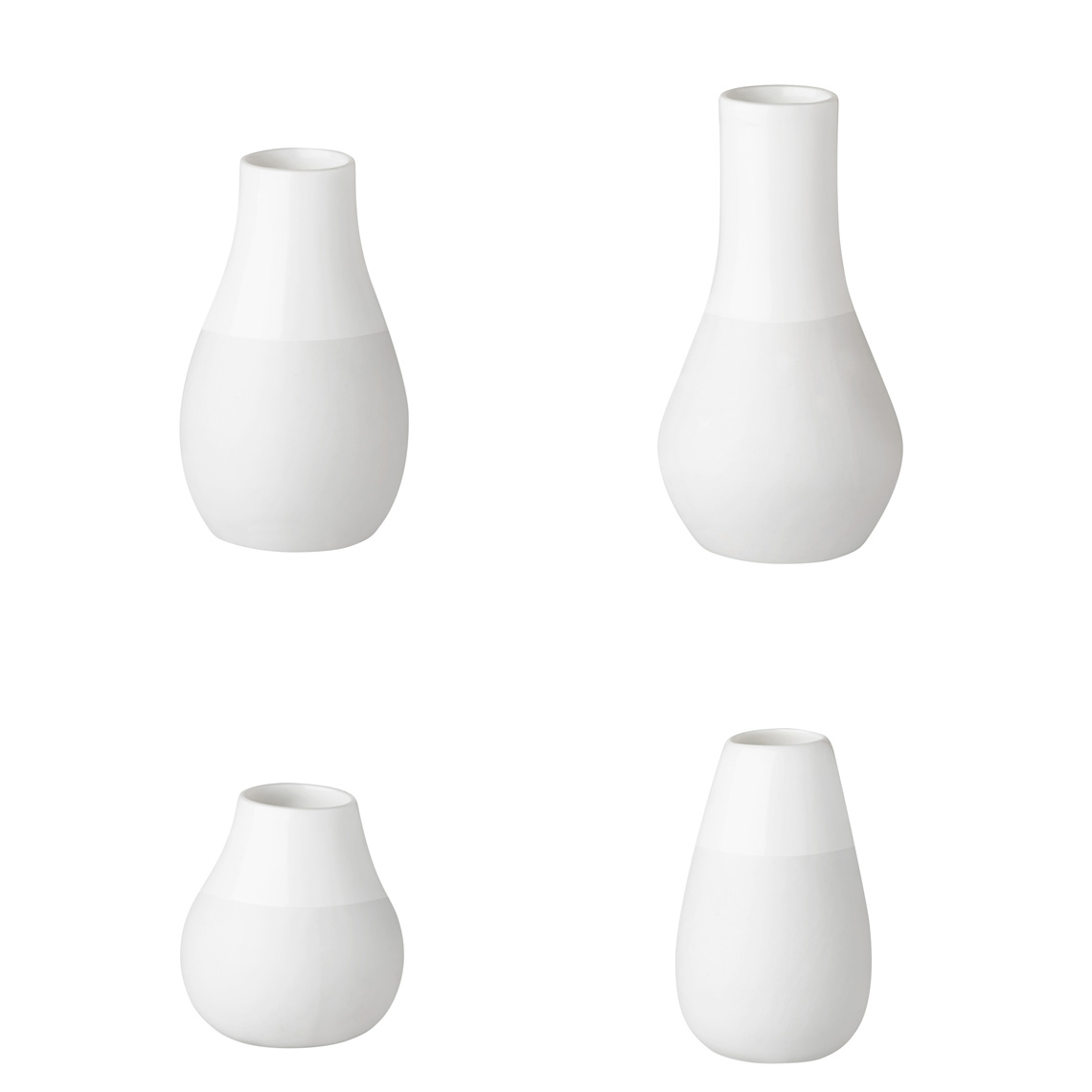 Mini vase set of 4