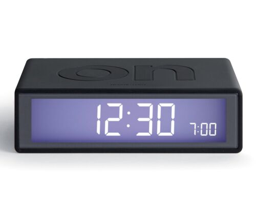 Flip clock dark grey