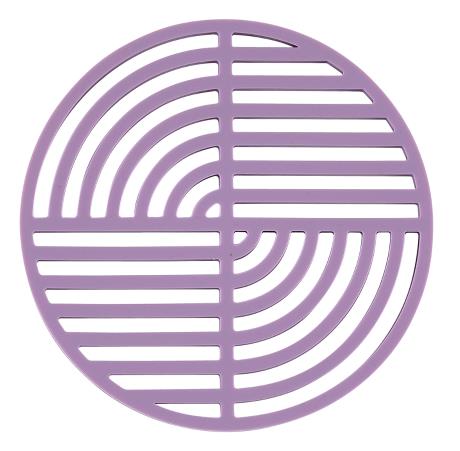 Trivet lavendar circle