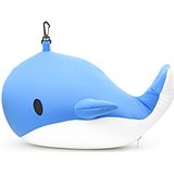 Zip & flip pillow whale