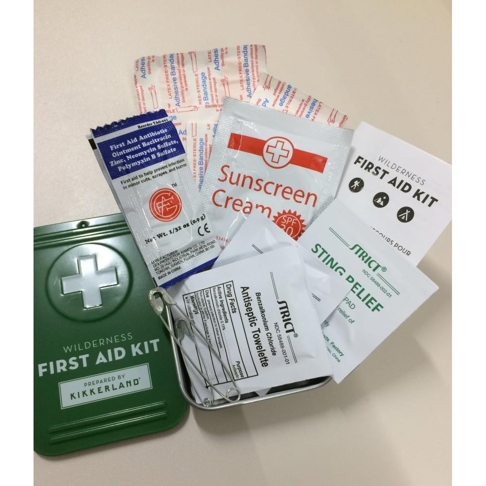 Wilderness first aid kit