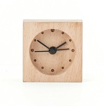 Clock wood large