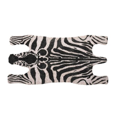 Deurmat kokos zebra