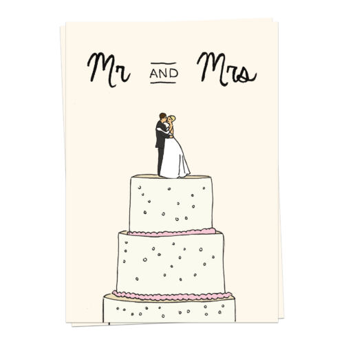 Love – Mr Mrs Wedding Cake