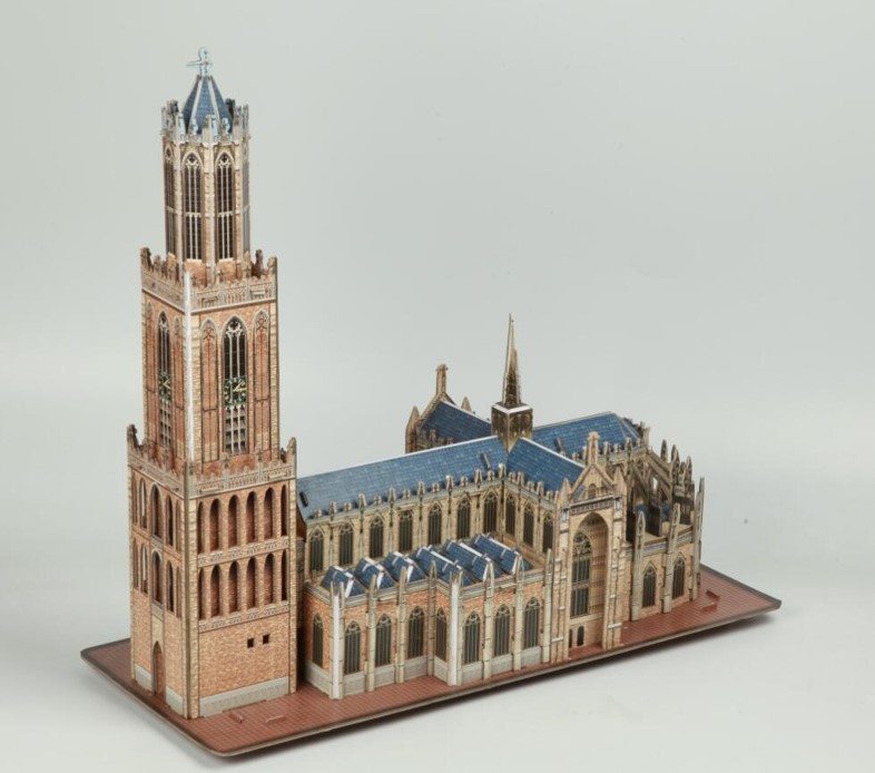 3D gebouw de Utrechtse Dom