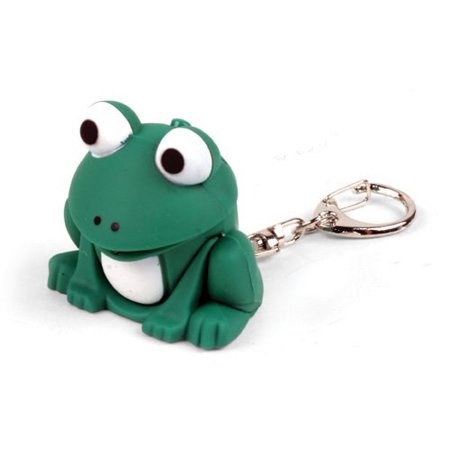 Frog led keychain