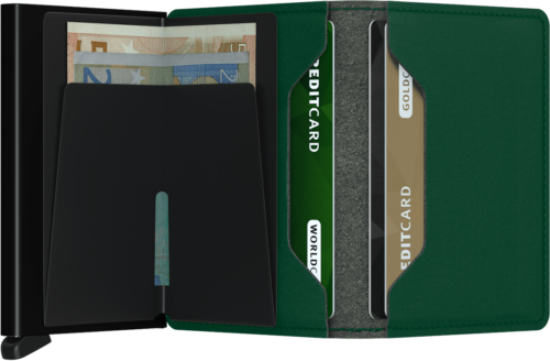 Slim wallet yard green