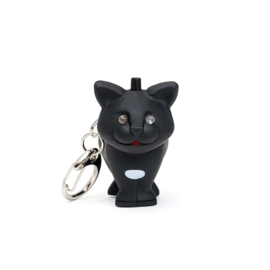 Cat LED keychain