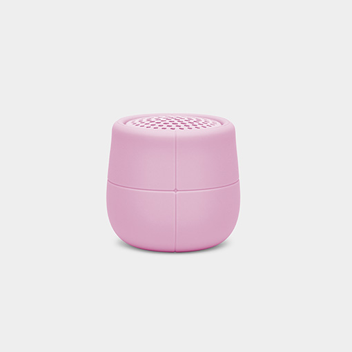 Mino x bluetooth speaker soft pink