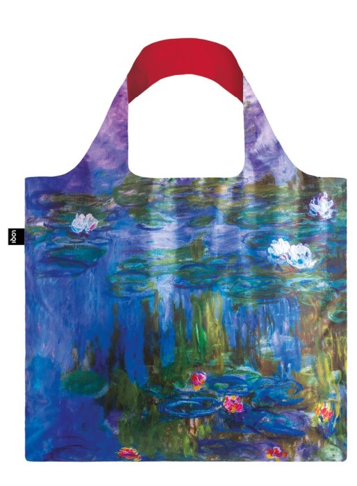 Loqi tote museum collection water lilies