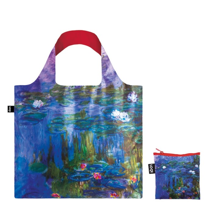 Loqi tote museum collection water lilies