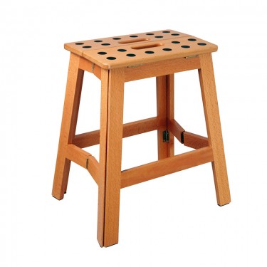 James foldable stool wood XL
