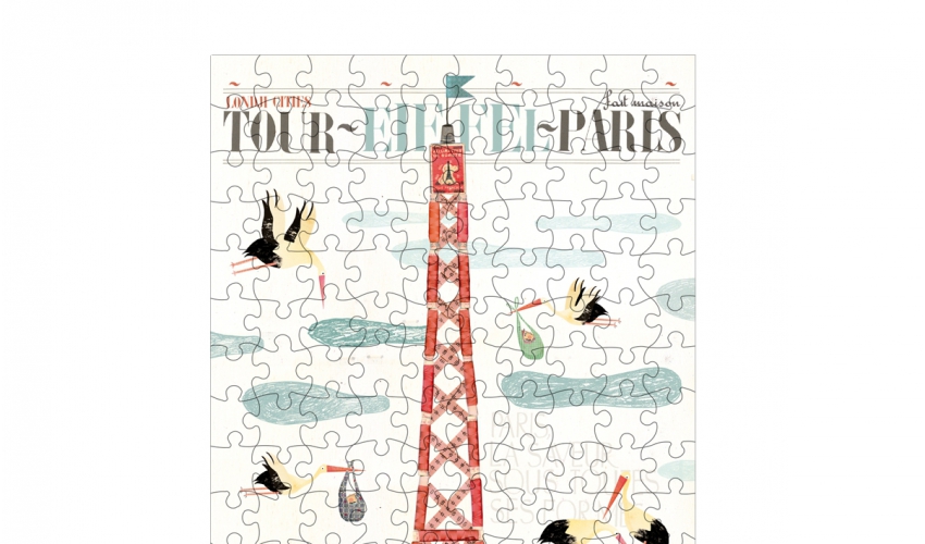 Micro puzzle visit paris